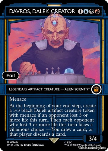 Mtg davros dalek creator - mtg:, davros,