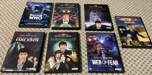Doctor who animation dvd lot - who,